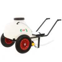 Carrello per irrorazione con cisterna 120 lt - predisposto per pompa Comet
