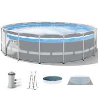 Intex Prisma Frame Clearview 26722NP - Ø427x107 cm - Piscina Rotonda