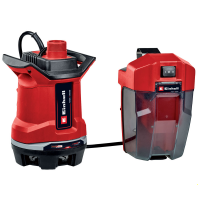 Einhell GE-DP 18/25 Li - Solo - Pompa a immersione acque scure - SENZA BATTERIA E CARICABATTERIA
