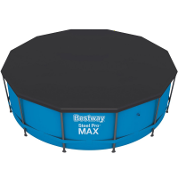 Telo copripiscina frame rotondo Ø366 cm Bestway 58037