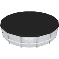 Telo copripiscina frame rotondo &Oslash;396 cm Bestway 58292
