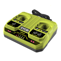 Caricabatterie a 2 porte RYOBI 18V - RC18240