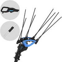 Campagnola Icarus V1 58 - Asta in alluminio da 150-220 cm  - Abbacchiatore elettrico