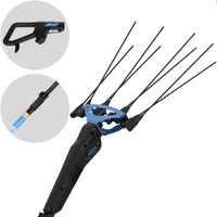 Campagnola Master - Asta in Carbonio e alluminio - 253 - 323 cm - Abbacchiatore elettrico a batteria