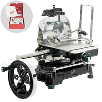 Berkel B3 Nero - Affettatrice a volano - Lama in acciaio al cromo da 300 mm