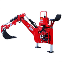 GeoTech Pro BHS 195 - Retroescavatore per trattore con spostamento laterale