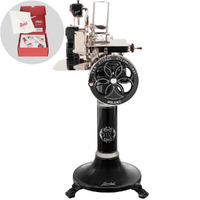Berkel B114 Nero - Affettatrice a volano con piedistallo - Lama in acciaio cromato da 320 mm
