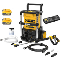 DeWalt DCMPW1600N-XJ - Idropulitrice a batteria - 110 bar - 5.5 l/min - 2x 18V 5Ah