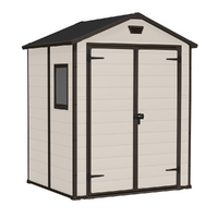 Keter Manor beige - Casetta da giardino - Con finestra laterale - 185x152x226 cm