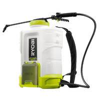 Ryobi RY18BPSB-0 -  Pompa irroratrice zainata a batteria 18V - Serbatoio 15L - SENZA BATTERIA E CARICABATTERIE