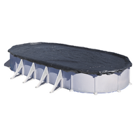 Copertura per piscine ovali Gre 915 x 470 cm