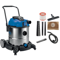 Annovi &amp; Reverberi AR3780 - Bidone aspiratutto - Fusto Inox 50 lt - 1600W
