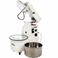 Impastatrice a spirale sollevabile Mixer 2000 H2O Deluxe - Da 16 Kg trifase 2 velocità ad alta idratazione
