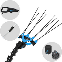 Campagnola Icarus V1 ECO Plug-in - PROM.0140 - Asta in alluminio - 225 - 340 cm - Abbacchiatore elettrico a batteria - 21.6V 5Ah