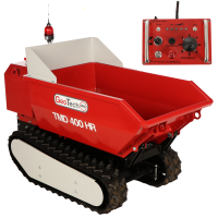 GeoTech Pro TMD 400 HR - Motocarriola a batteria radiocomandata - Ribaltamento idraulico - 48V 15Ah