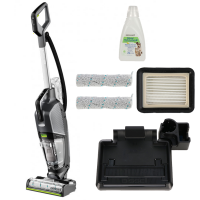 Bissell CrossWave Hydrosteam PET Select – Lavapavimenti 3in1 lava, asciuga e aspira – a vapore