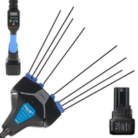 VESCO GALAXY XR14F.1 - Abbacchiatore con batteria a litio - Asta fissa 250cm - 14.4V 6Ah