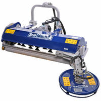 BullMach MAIA 155 SH - Trinciaerba per trattore con disco interfilare - Serie media - Spostamento idraulico