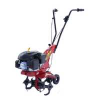 Eurosystems Z2 - Motozappa a benzina 4 HP - Motore Loncin 123 T