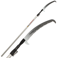 Castellari PS35PRO+AT3 - Seghetto con denti "U" su asta in alluminio - 205-320 cm - Lama da 35 cm