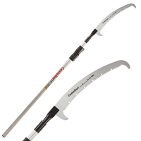 Castellari PS35PRO+AT6 - Seghetto con denti "U" su asta in alluminio - 265-615 cm - Lama da 35 cm