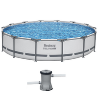 Bestway Steel Pro Max 56595 - Ø427x84 cm - Piscina Rotonda