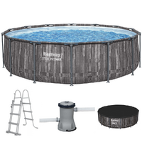 Bestway Steel Pro Max 5614Z - &Oslash;427x107 cm - Piscina Rotonda