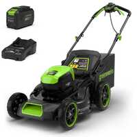 Greenworks GD48LM46SPIIK4 - Tagliaerba semovente a batteria - 48V/4Ah - Taglio 46 cm