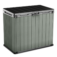 Keter Store it Out Darwin verde - Box porta attrezzi da giardino - 140x80x120 cm