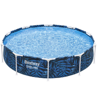 Bestway Steel Pro 56985 - &Oslash;305x66 cm - Piscina Rotonda per 3-4 Persone