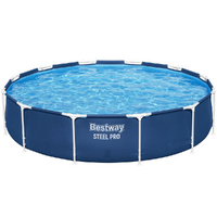 Bestway Steel Pro 56706 - &Oslash;366x76 cm -Piscina Rotonda per 5-6 Persone