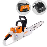 STIHL MSA 60 C-B Set - Elettrosega da taglio con batteria AK 30 S - 36V 5Ah - Barra carving da 30 cm