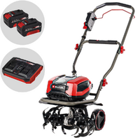 Einhell GP-CR 36/45 Li E BL - Elettrozappa a batteria - 36V 2x 18V 4Ah