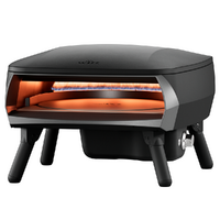 Witt Piccolo Rotante Nero - Forno a gas per pizza