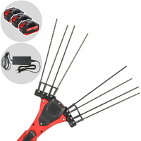Aima Giulia Cordless - Abbacchiatore elettrico a batteria - Asta fissa in carbonio - 250cm - 3 x 21V 5.2Ah