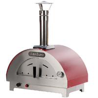 OUTLET - PICCOLI DIFETTI ESTETICI - Forno a gas per pizza da esterno Rosso - per 1 pizza