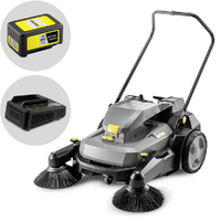 Karcher KM 70/30 C Bp 2SB - Spazzatrice a batteria con cesto di raccolta - 36V 2.5Ah