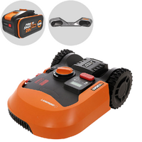 Worx Landroid L WR155E - Robot rasaerba - Con perimetro - Batteria al litio - L2000 - Sensore ostacoli in omaggio!