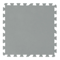 Tappetino base grigio per piscina 50x50 Bestway 58639 - 9 pz