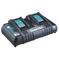 OUTLET - PICCOLI DIFETTI ESTETICI - Caricabatterie doppio Makita DC18RD
