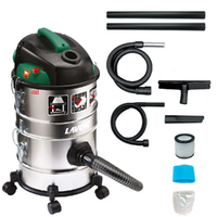 Lavor Ashley Kombo 4 in 1 - Bidone aspiratutto multifunzione - Fusto Inox 14+14 lt - 1200 W