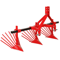 SC-T3 - Scavapatate registrabile a 3 ancore - Telaio da 150 cm - Per trattore con attacco a tre punti