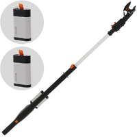 Fiskars eLopper Bypass - Svettatoio a batteria - 90/140 cm - 24V - 2x 12V 4Ah