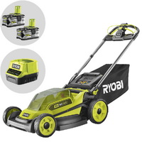 Ryobi RY18LMXSP51A-0 - Tagliaerba a batteria 2x18V/5Ah - Taglio 51 cm