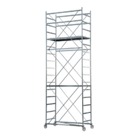 Gierre TL304 - Trabattello in acciaio - Altezza 6.34 m