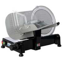 OUTLET - PICCOLI DIFETTI ESTETICI - ALA 2000 GP250E NERA - Affettatrice con lama temperata 250 mm - 140W