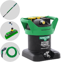Unger Hydropower Ultra DI - Kit per pulizia vetri e pannelli fotovoltaici - Asta telescopica in carbonio 170-600 cm
