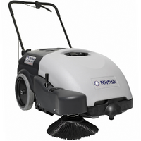 OUTLET - SENZA IMBALLO ORIGINALE - Nilfisk SW750 - Spazzatrice trazionata a batteria con cesto di raccolta 12V - 46Ah