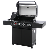 Clementi Aria 4 - Barbecue a gas o metano - Con fornello laterale