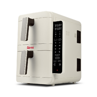 Girmi FG41 EcoFrit Dual - Friggitrice ad aria doppio cestello digitale 9L